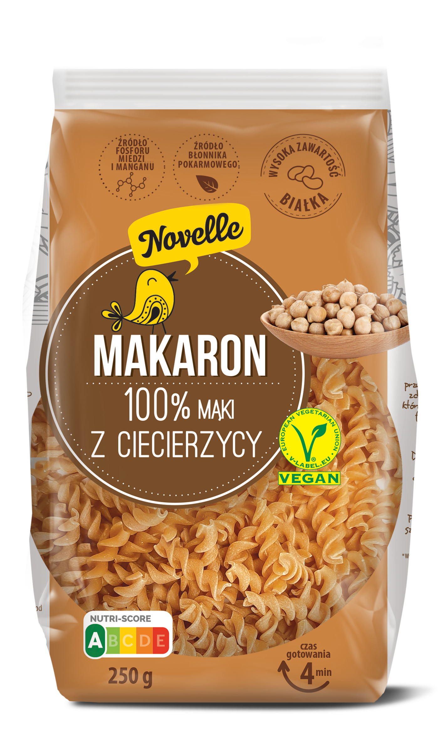 Novelle 250g ciecierzyca folia
