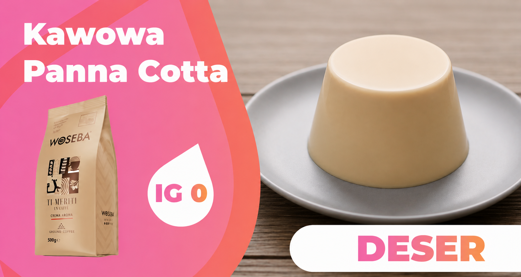 Read more about the article Kawowa Panna Cotta