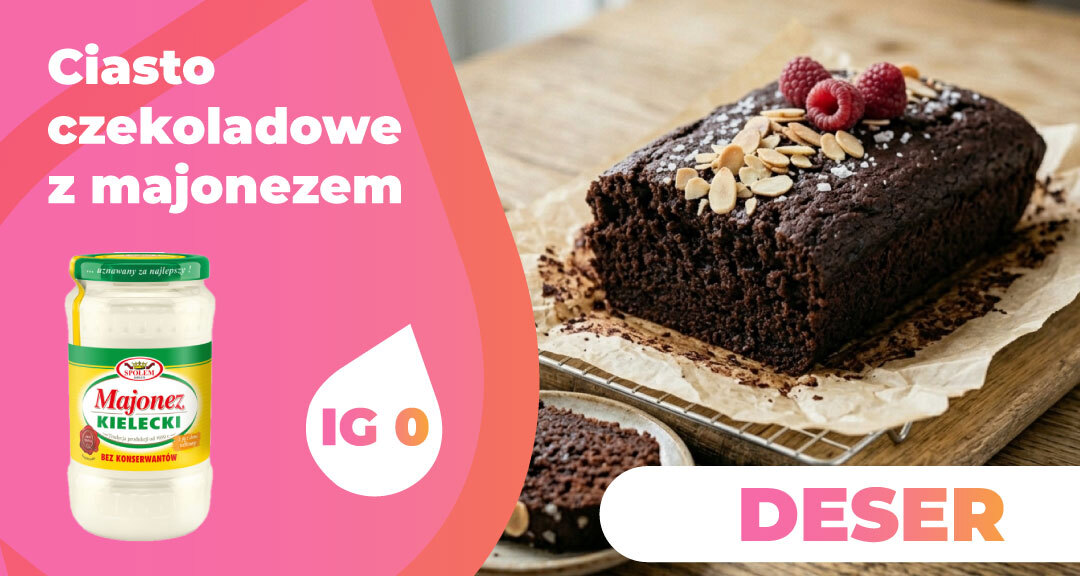Read more about the article Ciasto czekoladowe z majonezem