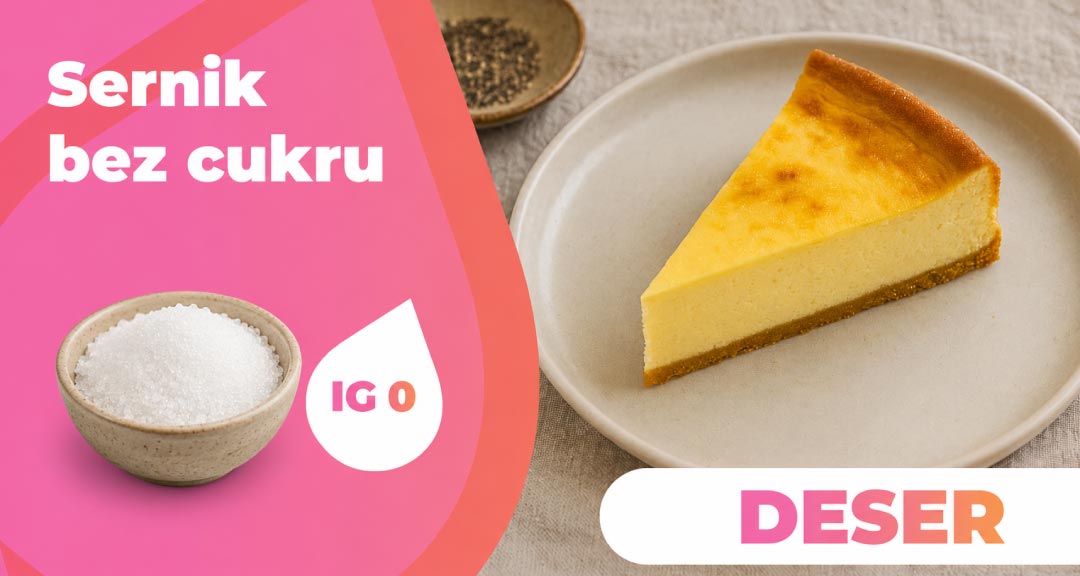 Read more about the article Sernik bez cukru