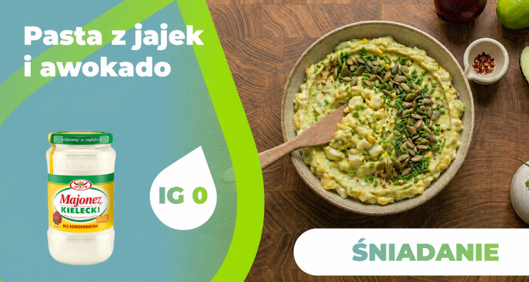 Read more about the article Pasta z jajek i awokado