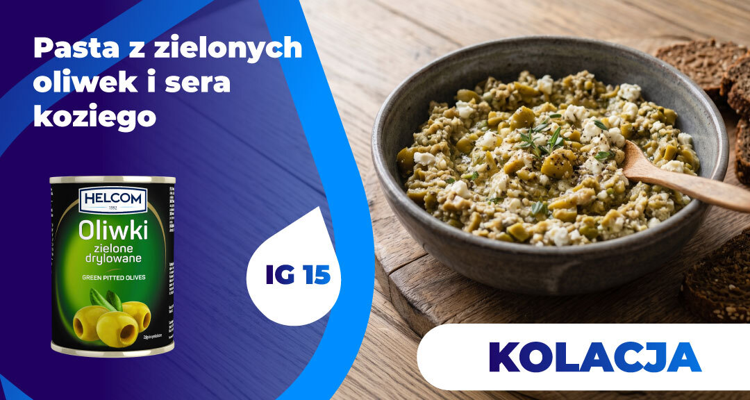 Read more about the article Pasta z zielonych oliwek i sera koziego