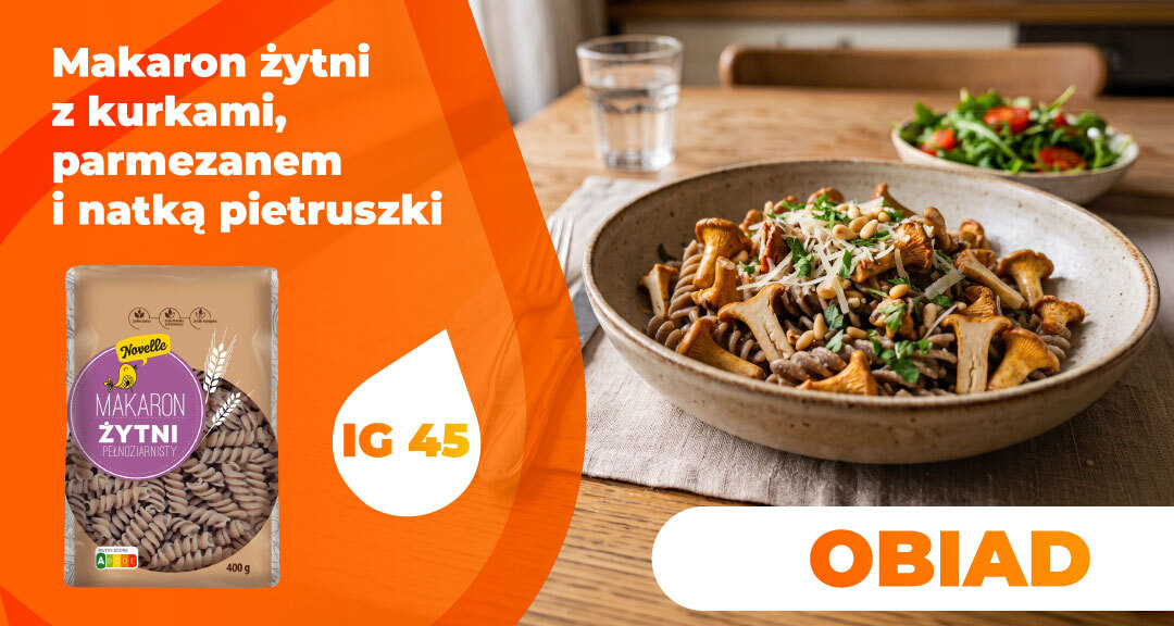 Read more about the article Makaron z kurkami, parmezanem i natką pietruszki